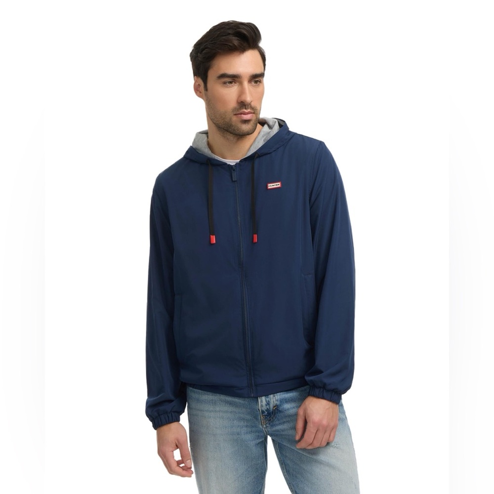 NWT Baltico Hunter Blue windbreaker Jacket Naval Academy/Marine
